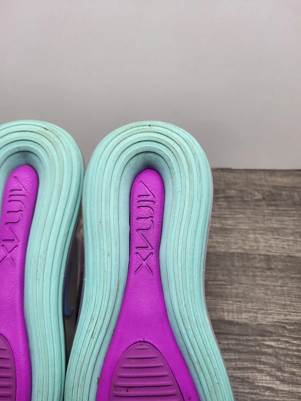 Nike Womens Air Max 720 Aqua Powder Pastel Pink Shoes AR9293-102 Size 7